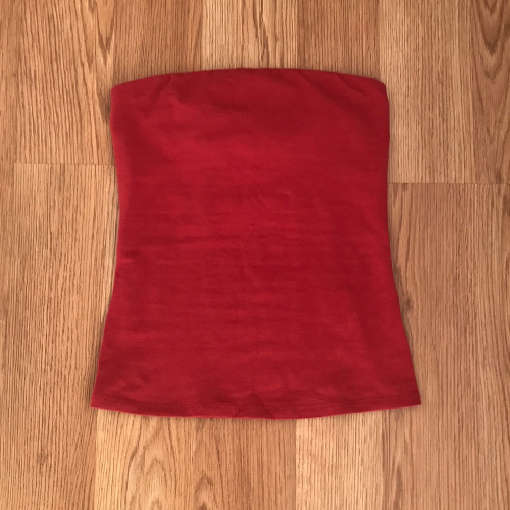 Express Red Tube Top